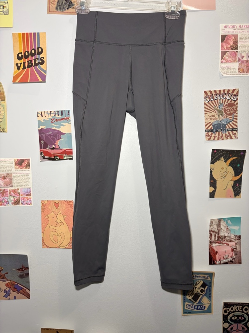 lululemon athletica Charcoal High-Rise Leggings